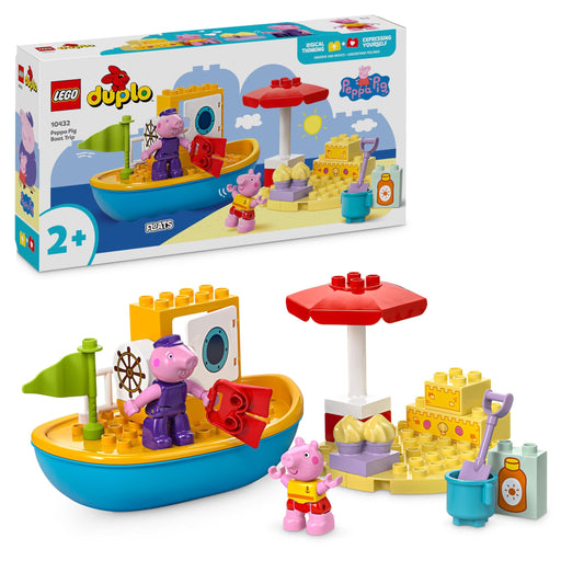 LEGO 10432 DUPLO Peppa Pig Boat Trip with 2 Figures