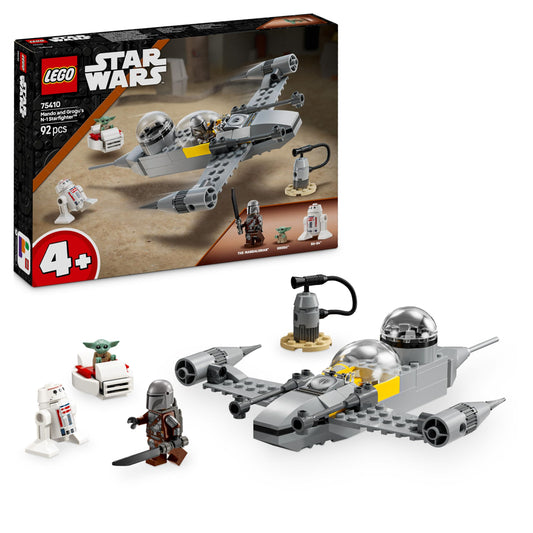 LEGO 75410 Star Wars Mando and Grogu's N-1 Starfighter