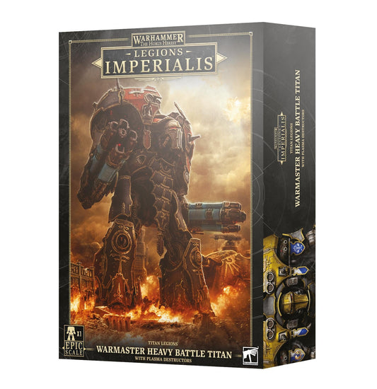 Games Workshop - Warhammer Legions Imperialis - Warmaster Heavy Battle Titan with Plasma Destructors [EPIC SCALE]