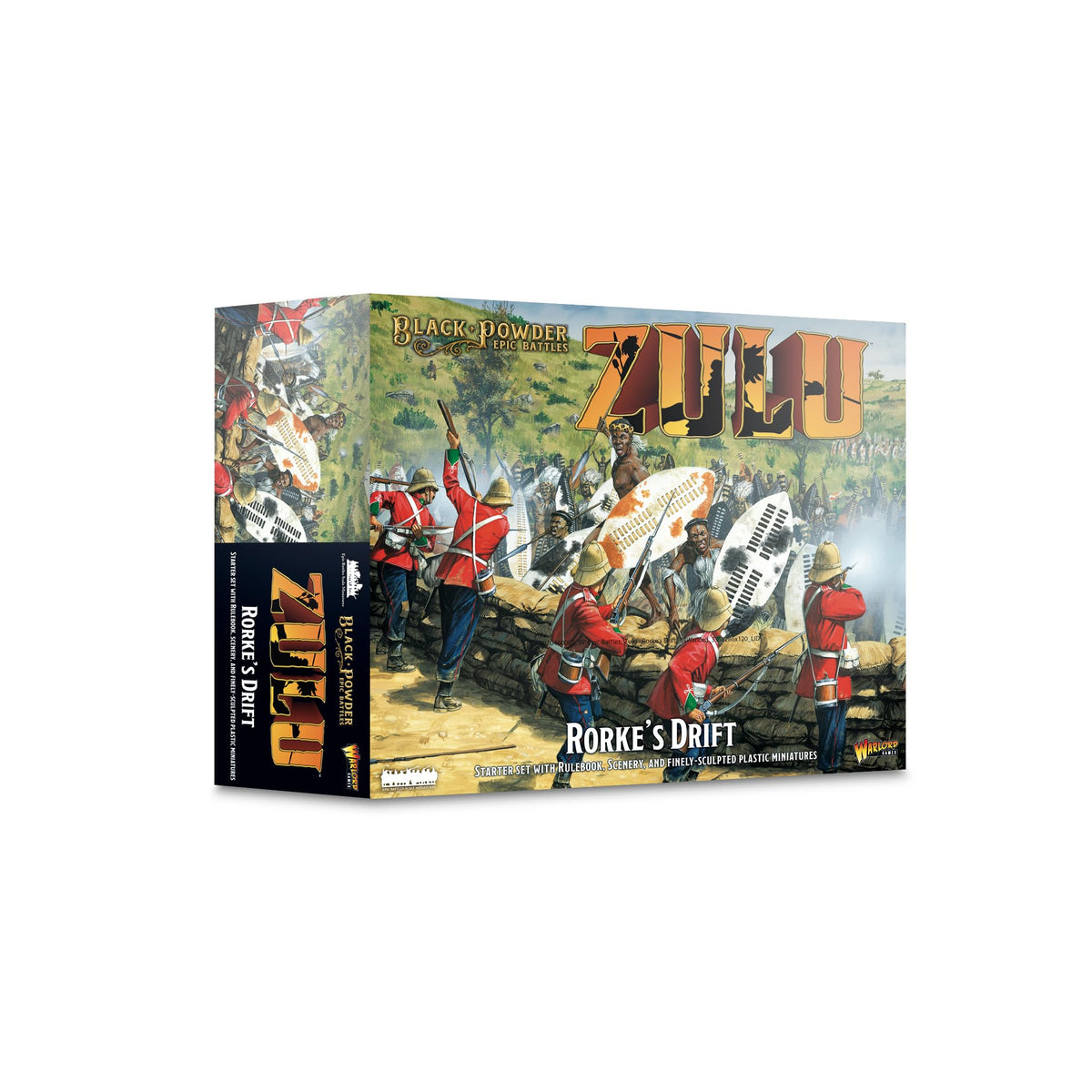Black Powder Epic Battles : Zulu - Rorke's Drift Battle Set - Warlord Games