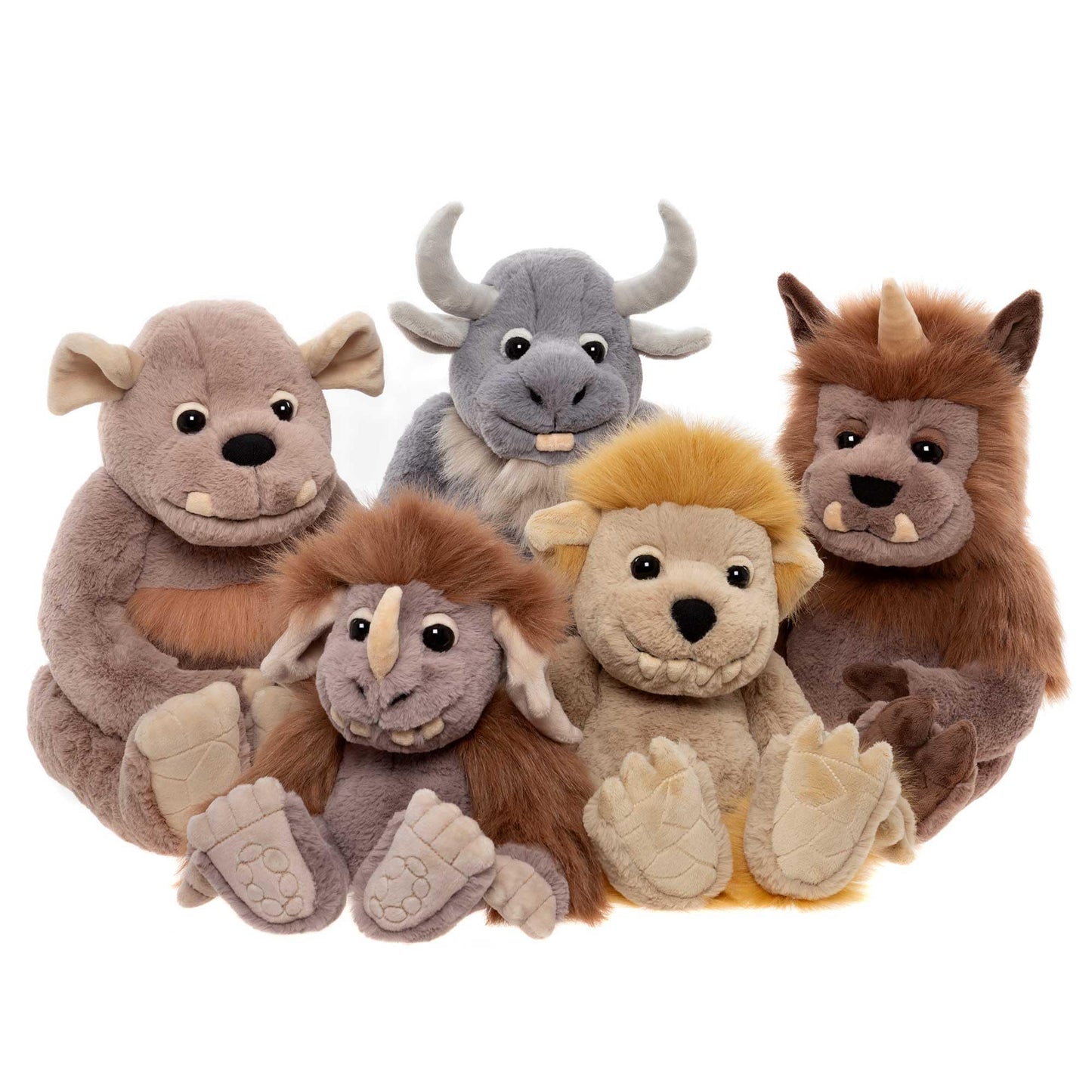 Charlie Bears Pebble | Soft Mythical Fantasy Plush Ogre | 2025 Bearhouse Collection
