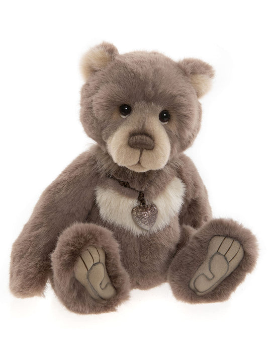 Charlie Bears 2022 - Knox | Brown Teddy Bear Plush - Fully Jointed | Collectable Cuddly Soft Toy Gift - 13.5"