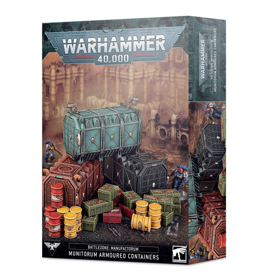 Battlezone : Manufactorum - Munitorum Armoured Containers - Warhammer 40K - Games Workshop
