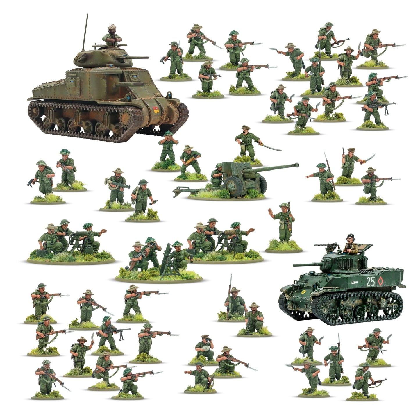 Bolt Action : Ayo Gorkhali! - Gurkha Starter Army - 28mm Scale - Warlord Games