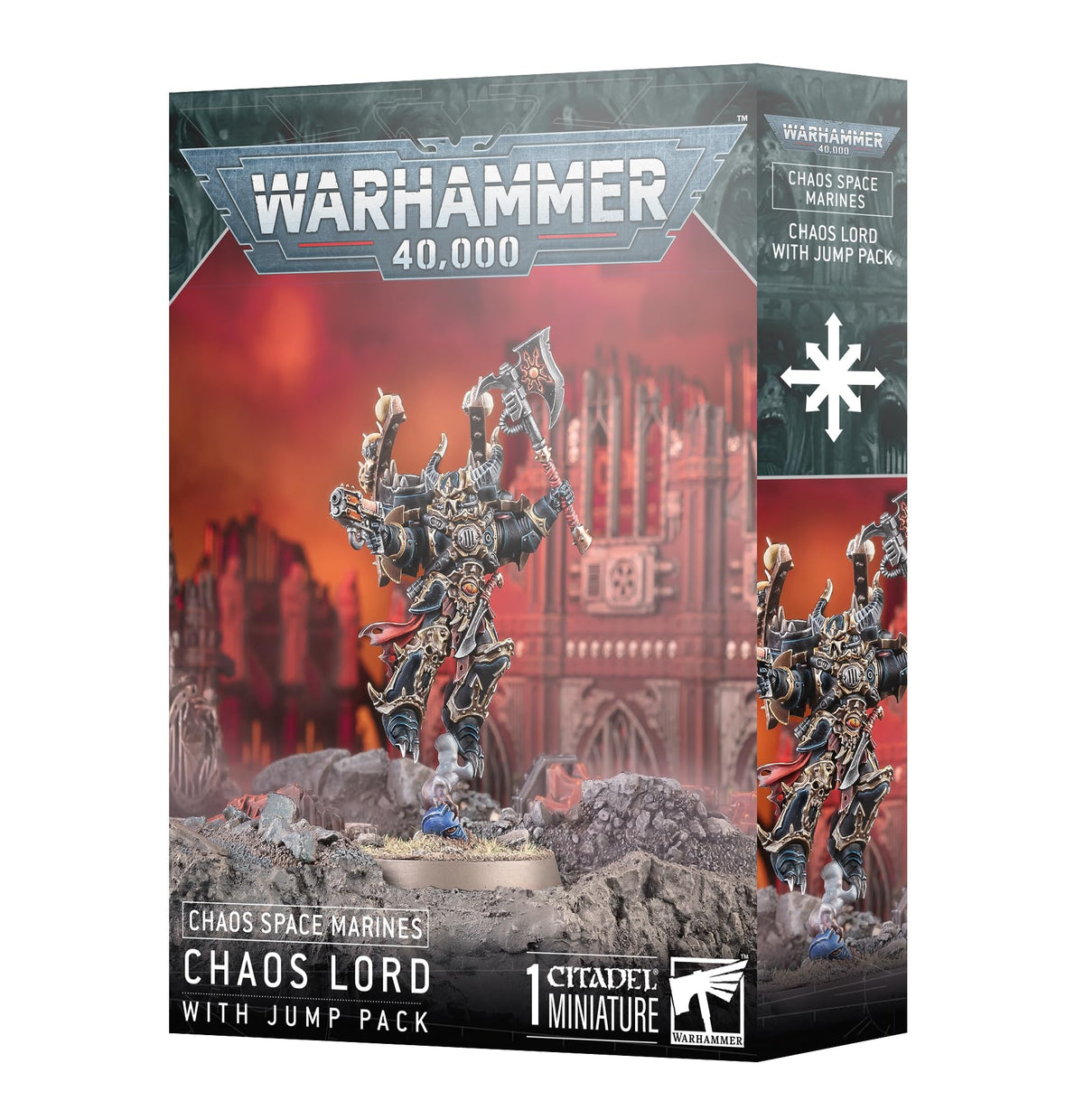 Chaos Space Marines : Lord with Jump Pack - Warhammer 40K - Games Workshop