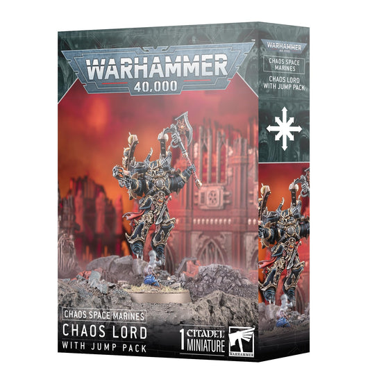 Chaos Space Marines : Lord with Jump Pack - Warhammer 40K - Games Workshop