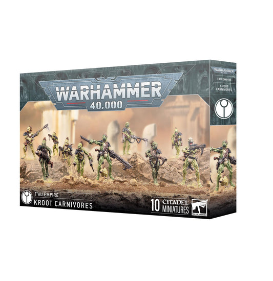 Warhammer 40,000 - T'au Empire : Kroot Carnivores Squad - Games Workshop FBA