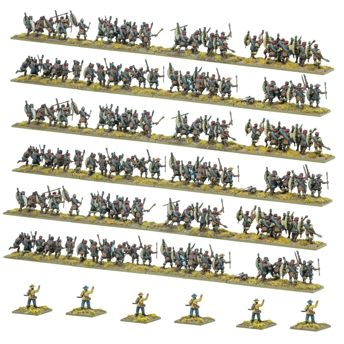 Black Powder Epic Battles : Zulu - Isandlwana Battle Set - Warlord Games