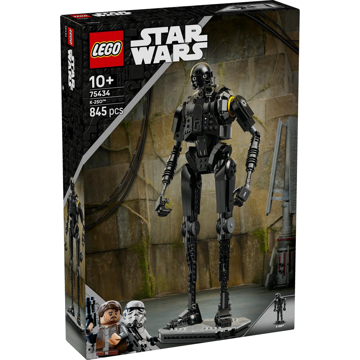 LEGO Star Wars 75434 K-2SO Security Droid Figure - Posable Play Age 10+ & Display