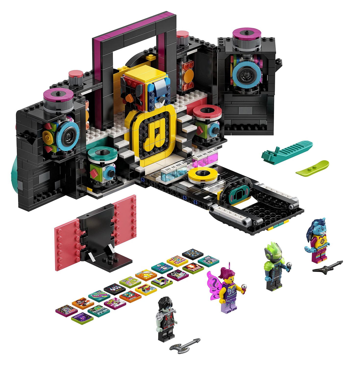 LEGO 43115 VIDIYO The Boombox BeatBox BeatBox Music Video Maker Musical Toy for Kids, Augmented Reality Set with App