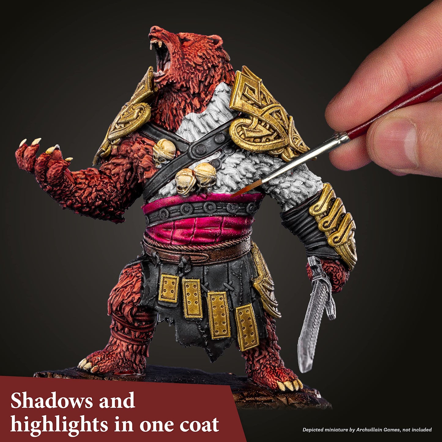 The Army Painter - Speedpaint 2.0 Paint Set - Dropper Bottles Of 18ml Non Toxic Model Paint And 1 Free Base Coating Brush For Fantasy Miniture Tabletop Gaming (24 x 18ml Speedpaints)