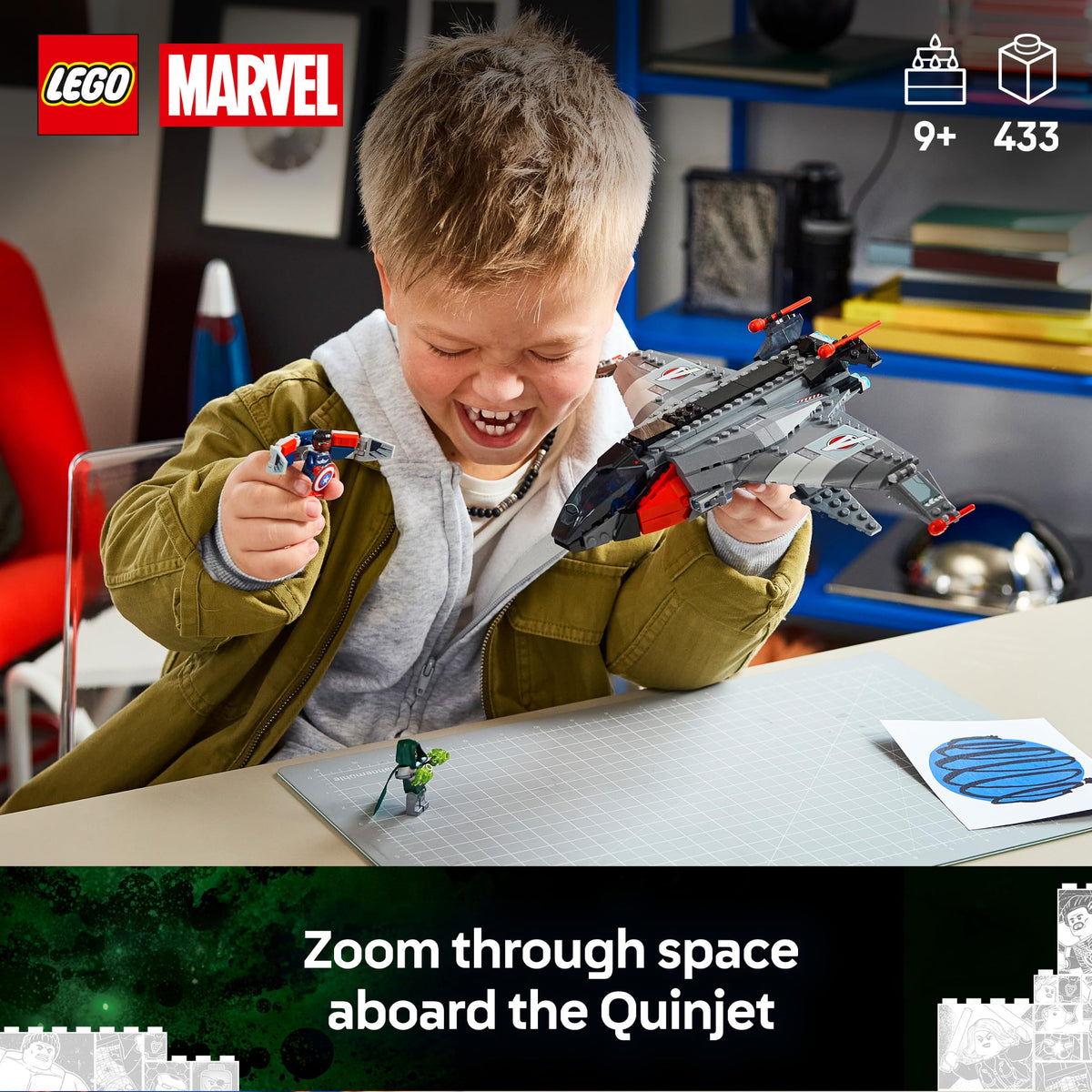 LEGO 76347 Marvel Avengers : Doomsday Quinjet