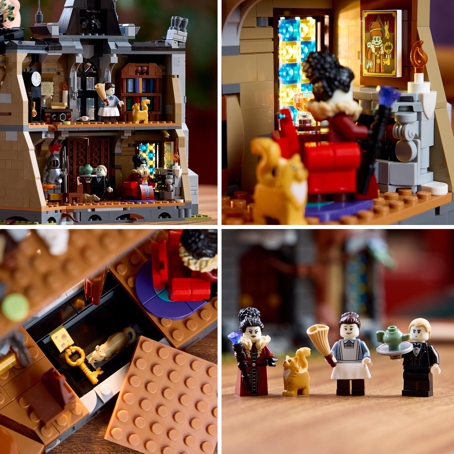 LEGO 11383 Icons Mayor Manor with Gothic Interior & 3 Glow-in-the-Dark Minifigures
