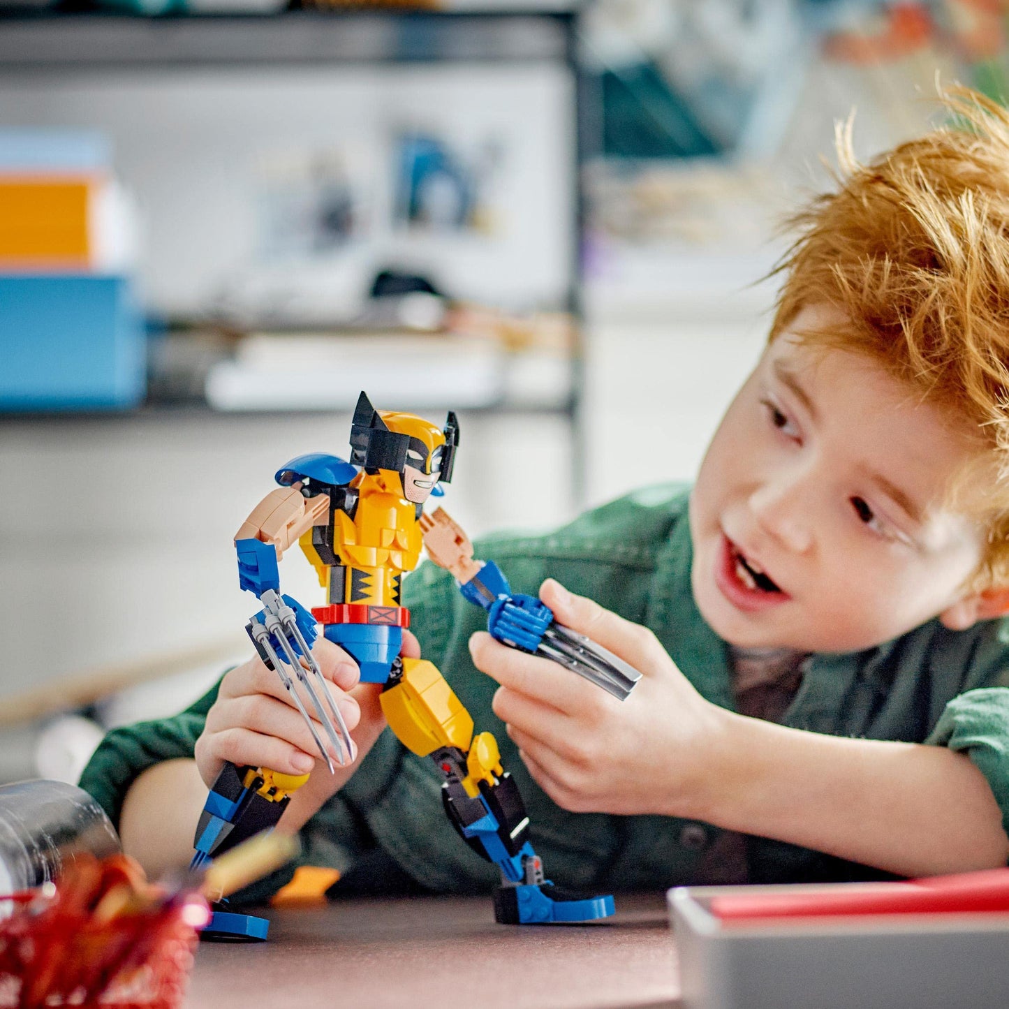 LEGO 76257 Marvel Wolverine Construction Figure X-Men Action Figure Set with 6 Claw Elements