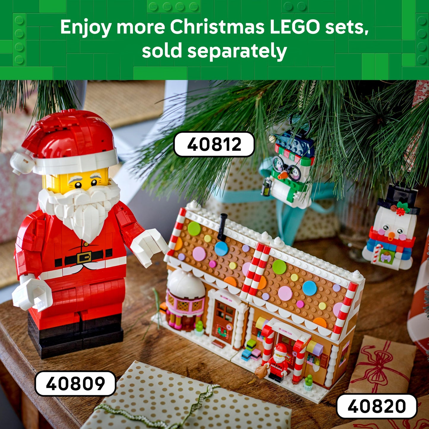 LEGO 40820 Up-Scaled Santa Minifigure