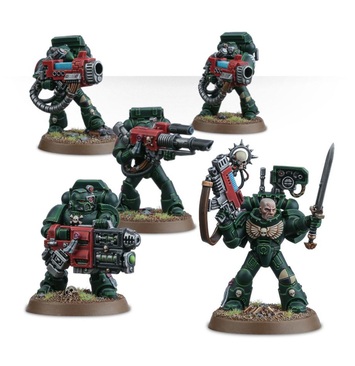 Space Marines : Devastator Squad - Warhammer 40K - Games Workshop