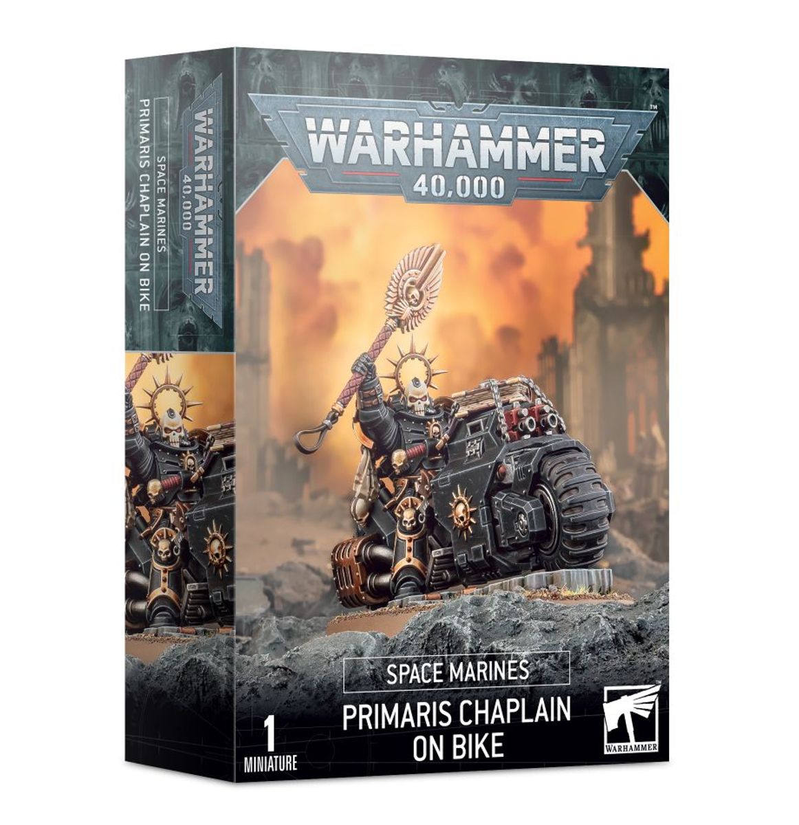 Space Marines : Primaris Chaplain On Bike - Warhammer 40K - Games Workshop