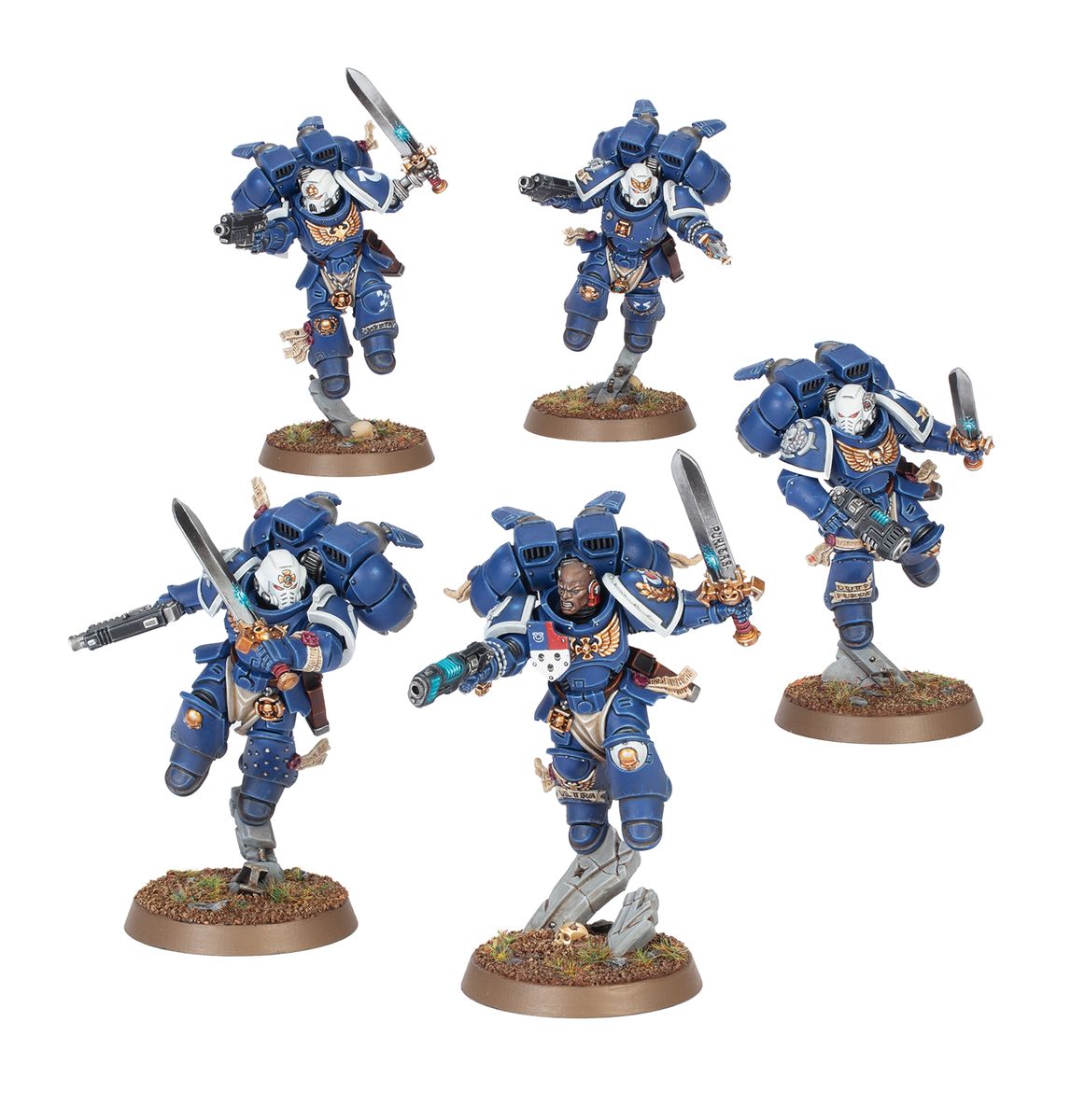 Space Marines : Vanguard Veteran Squad with Jump Packs - Warhammer 40K - Games Workshop