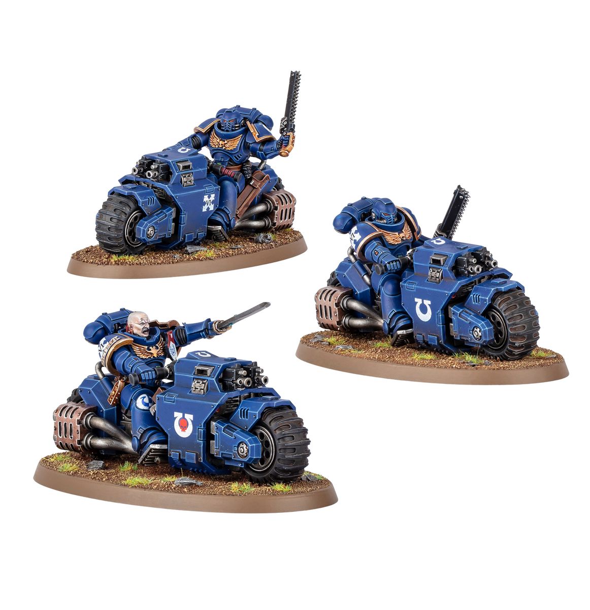 Space Marines : Outrider Squad - Warhammer 40K - Games Workshop