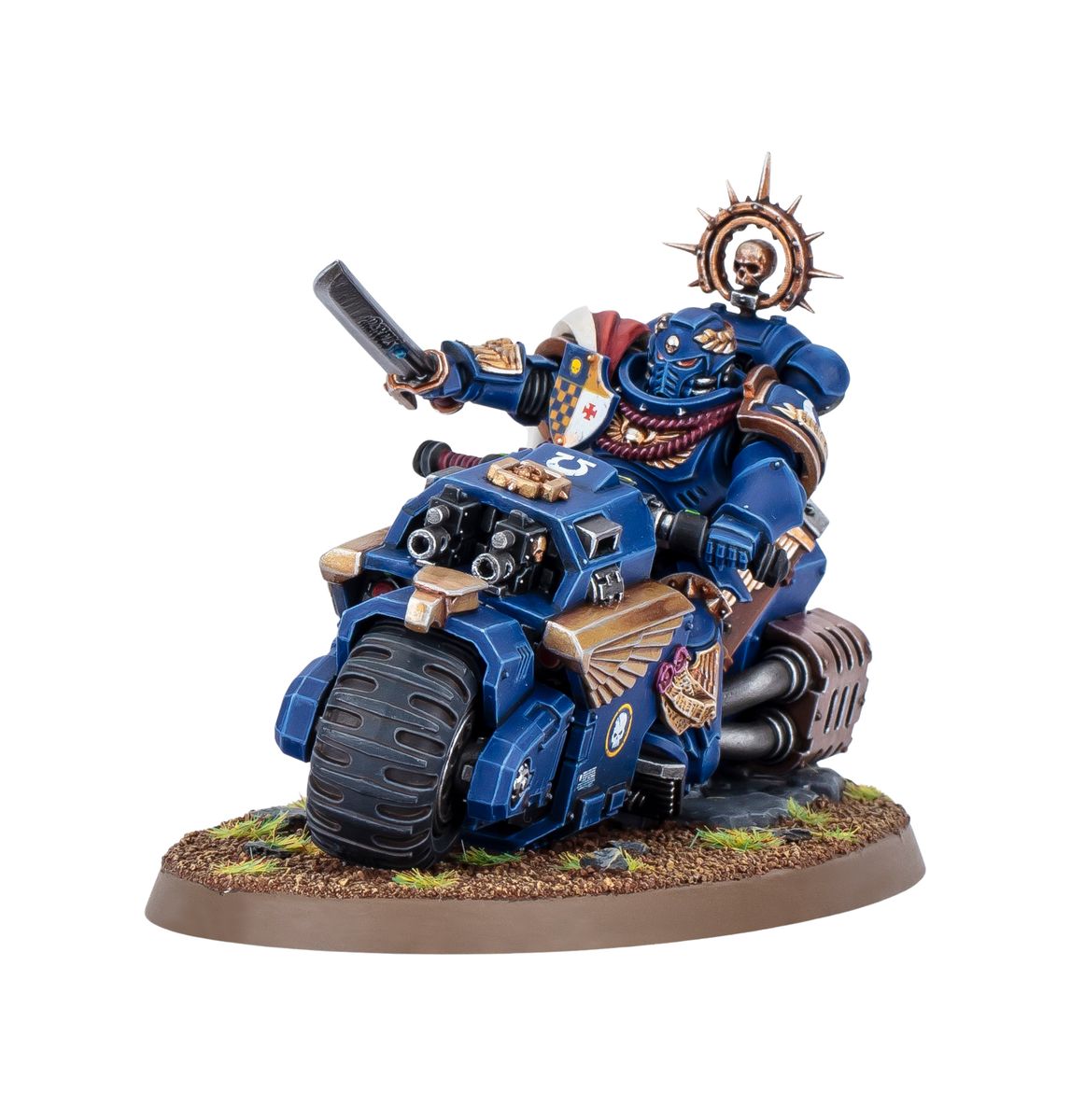 Space Marines : Captain on Bike - Warhammer 40K - Games Workshop