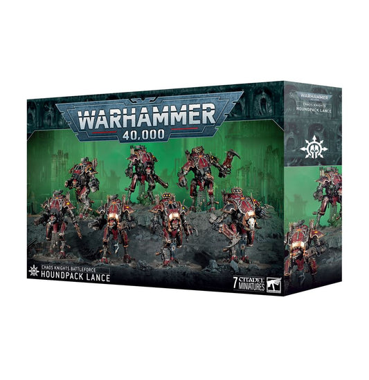 CHAOS KNIGHTS BATTLEFORCE : HOUNDPACK LANCE - Warhammer 40K - Games Workshop