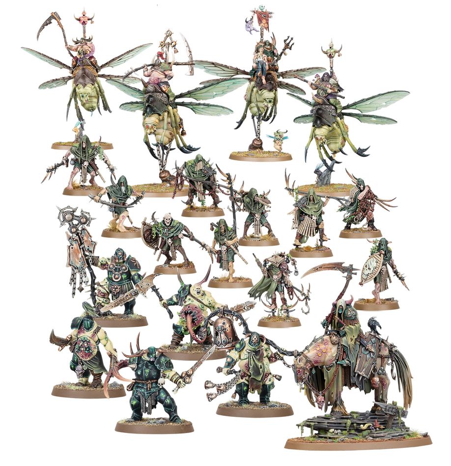 MAGGOTKIN OF NURGLE : SHUDDERBLIGHT CYST Battleforce - Warhammer Age of Sigmar - Games Workshop