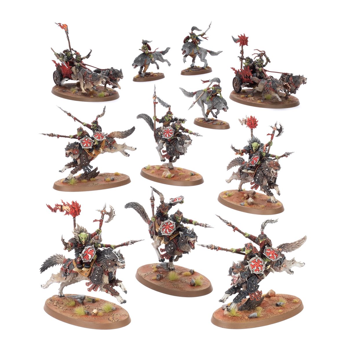 Spearhead : Gloomspite Gitz - Snarlpack Huntaz - Warhammer Age of Sigmar - Games Workshop