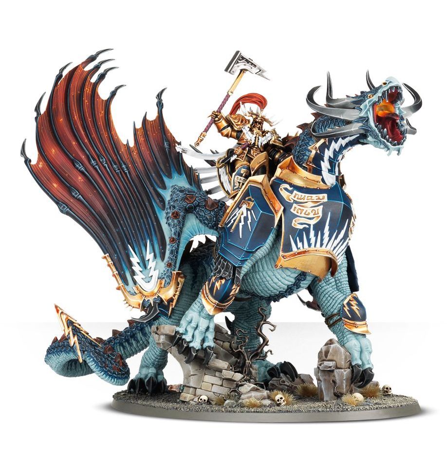 Games Workshop - Warhammer Age of Sigmar - Stormcast Eternals : Lord-Celestant on Stardrake