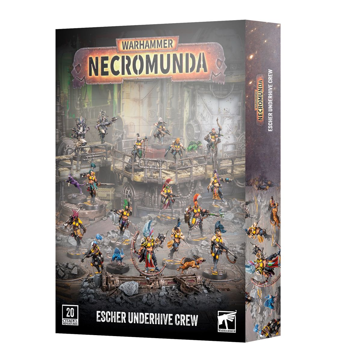 Necromunda Skirmish : Escher Underhive Crew - Warhammer - Games Workshop
