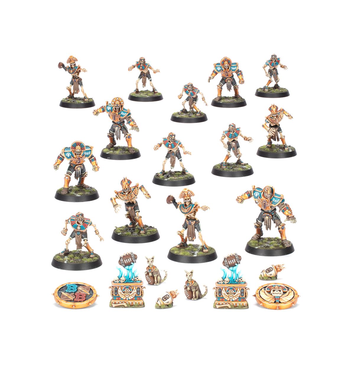 Blood Bowl : Tomb Kings Team - The Nehekhara Nightmares - Warhammer - Games Workshop