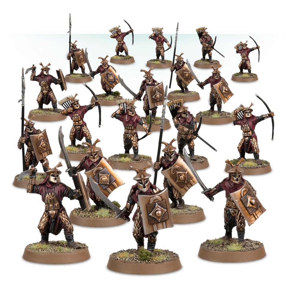 Middle Earth : Easterling Warriors - Lord of the Rings - Games Workshop