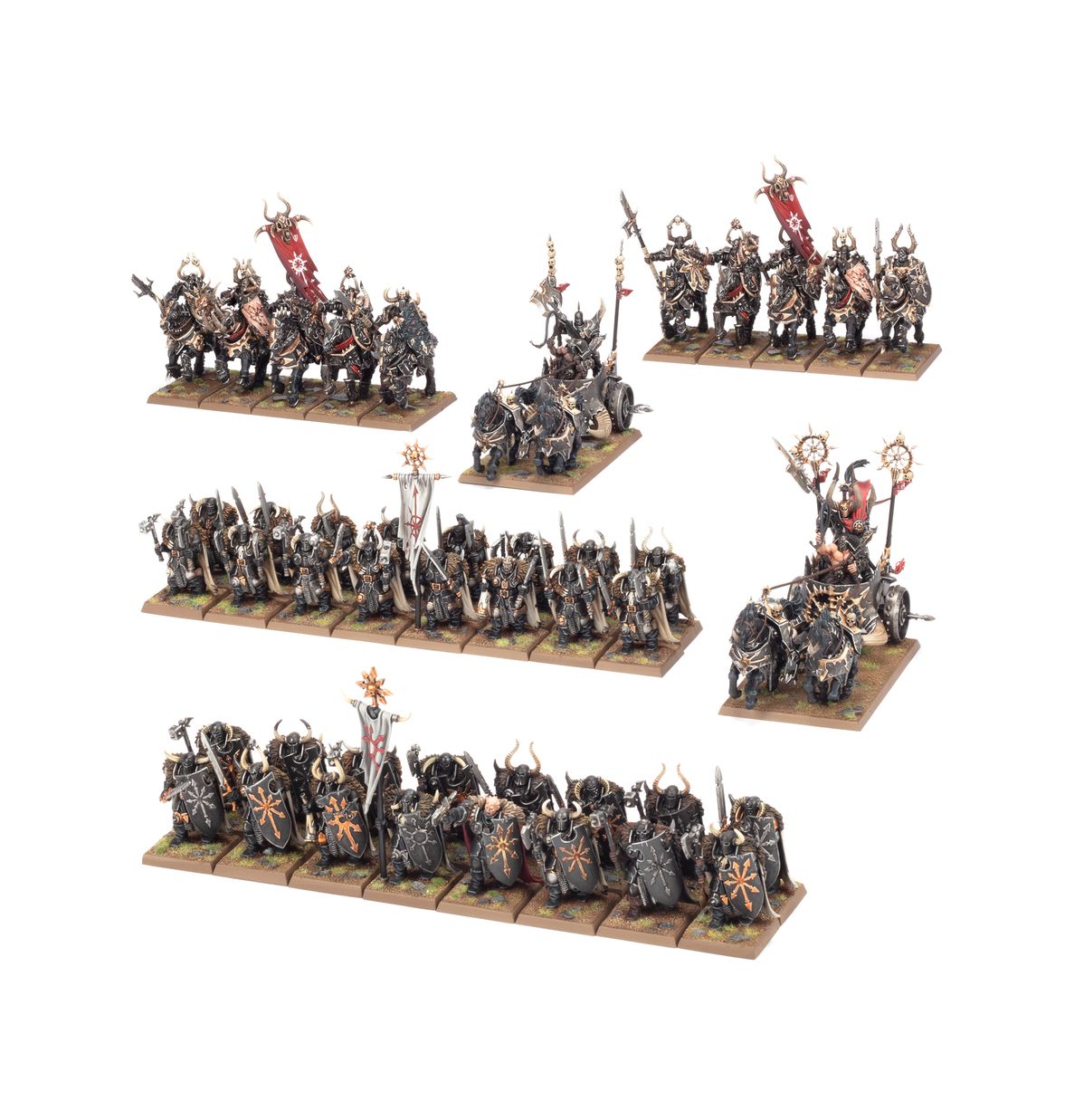 Battalion : Warriors of Chaos (Army Box) - Warhammer The Old World - Games Workshop