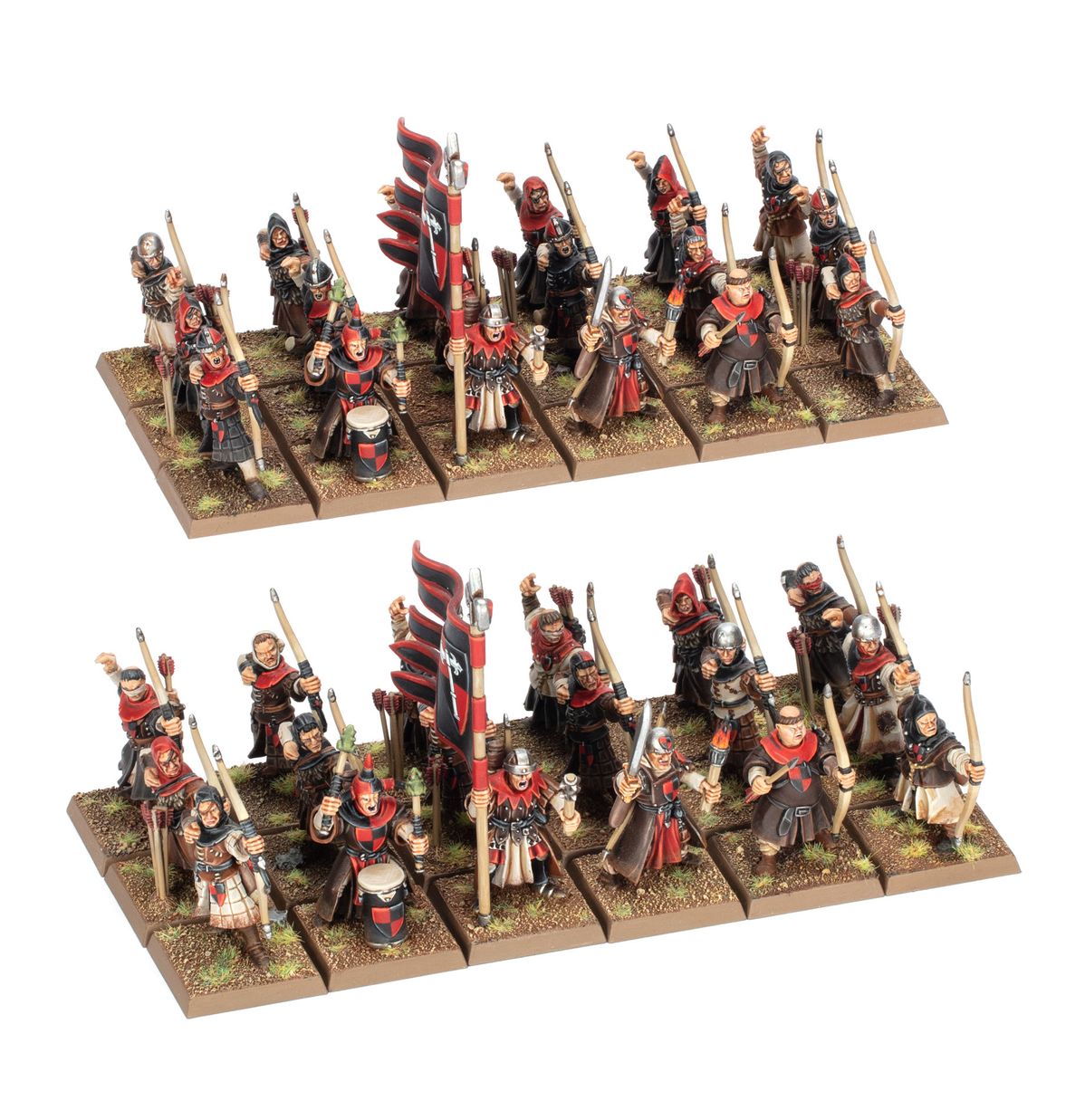 Kingdom of Bretonnia : Peasant Bowmen - Warhammer The Old World - Games Workshop