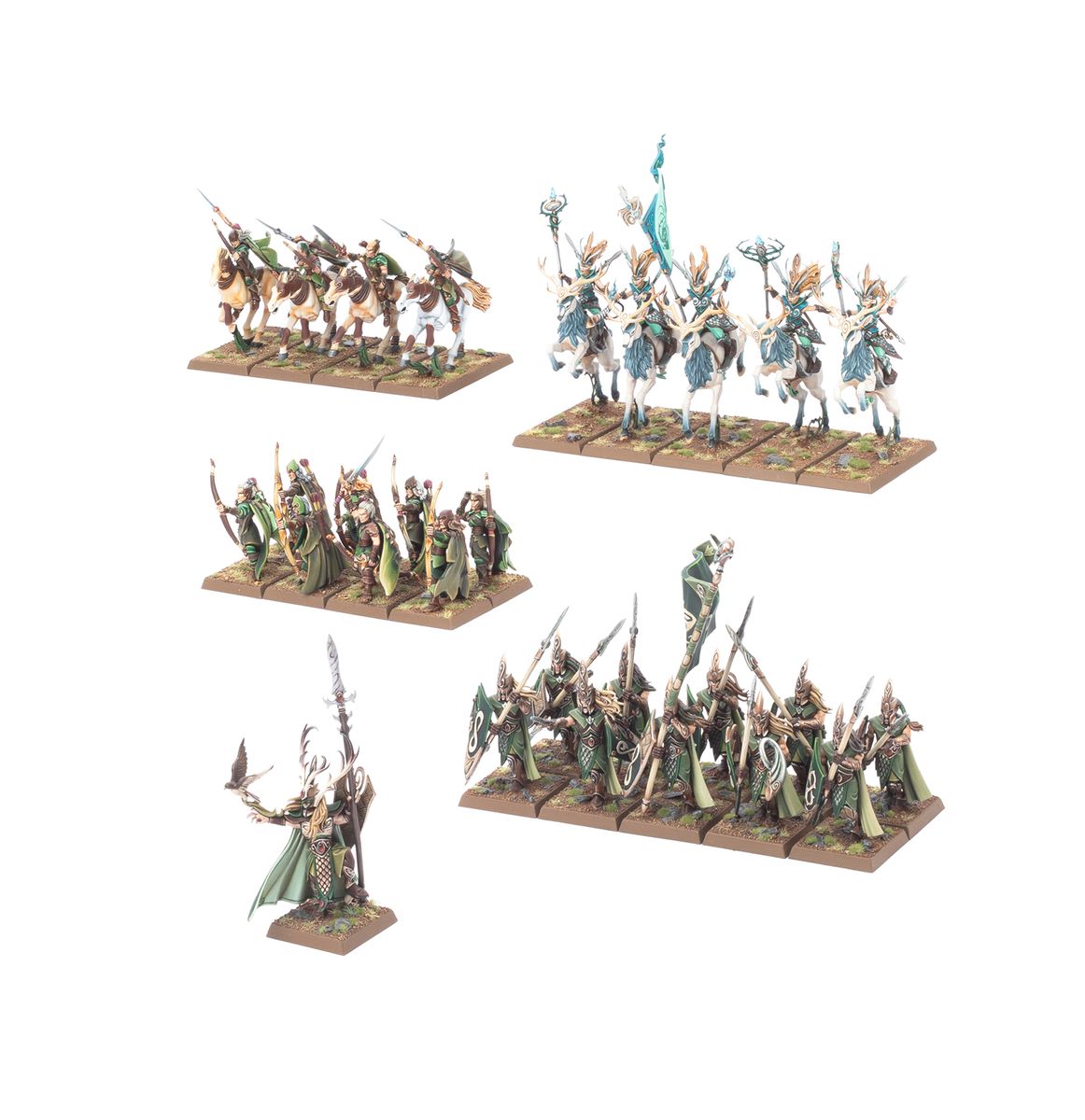 Wood Elf Realms : Battle March Army - Warhammer The Old World - Games Workshop