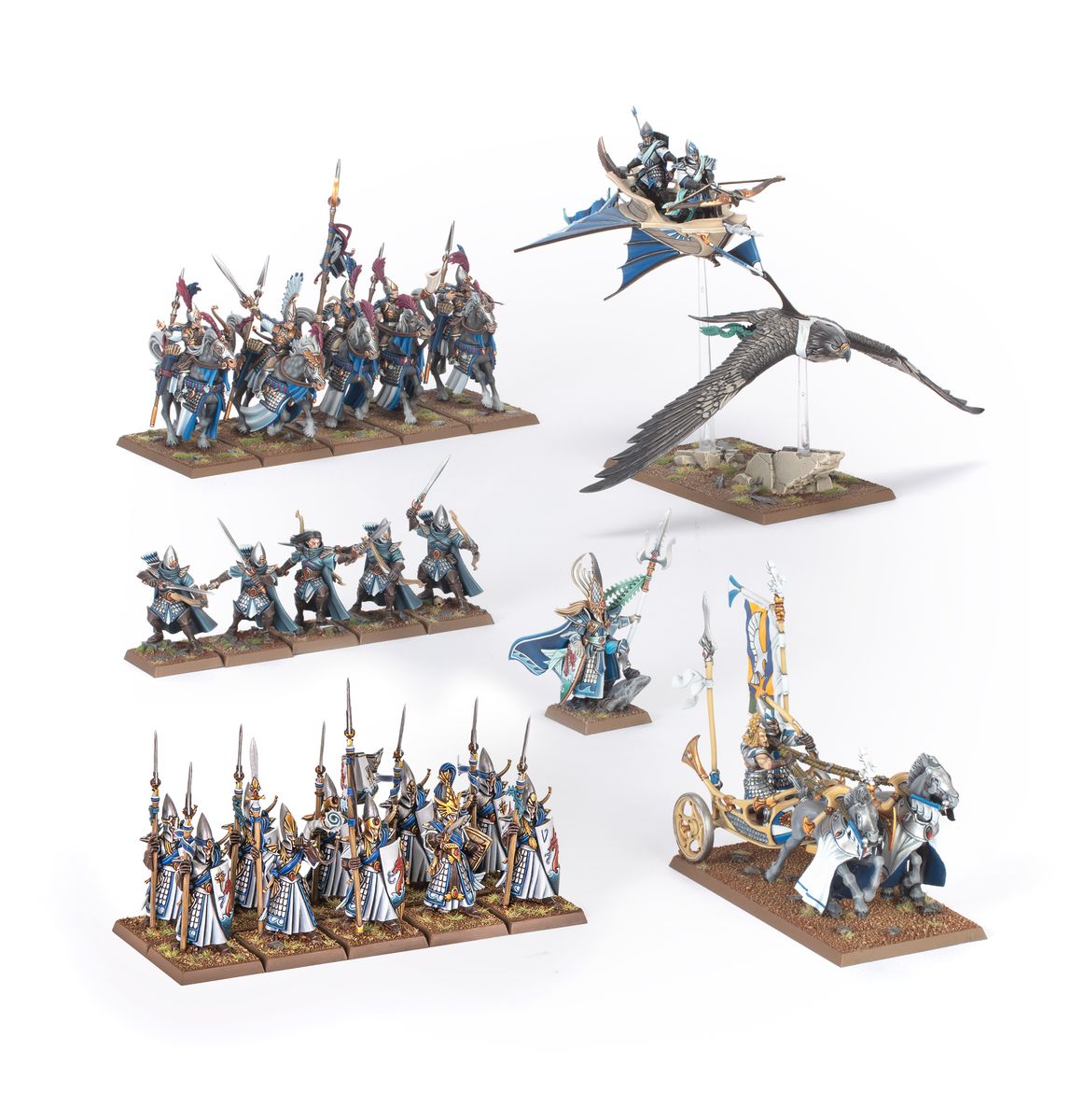 High Elf Realms : Battle March Army - Warhammer The Old World - Games Workshop