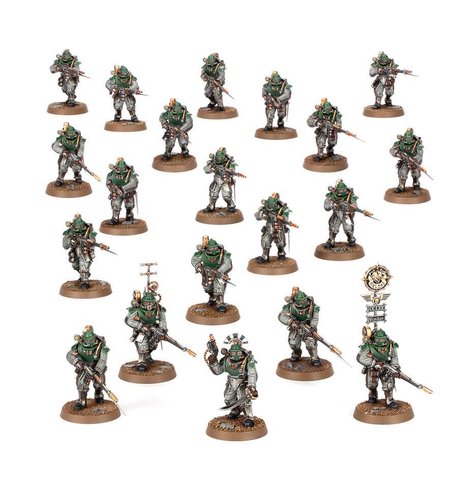 Games Workshop - Warhammer The Horus Heresy - Solar Auxilia : Lasrifle Section
