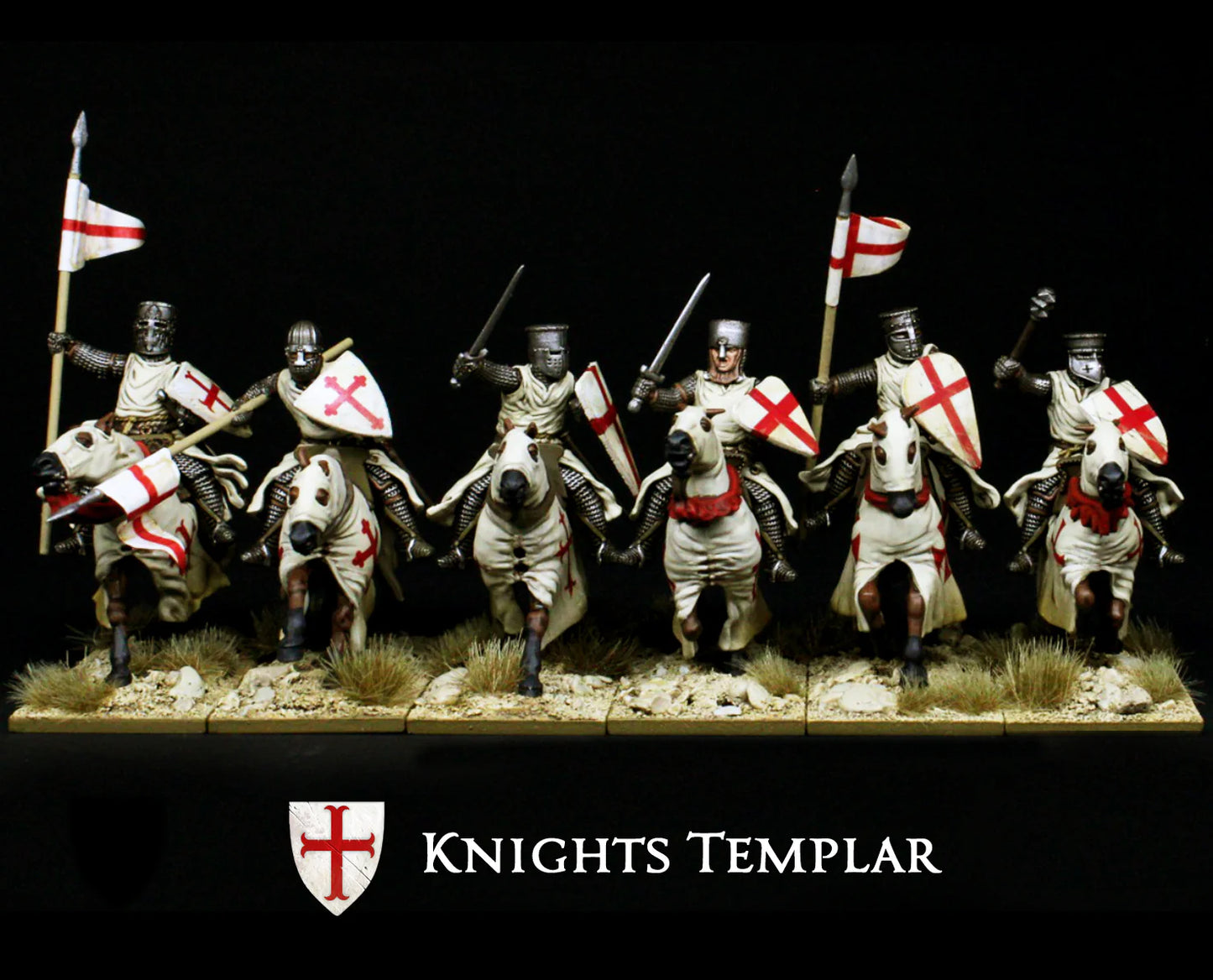 Victrix VXM001 - Medieval Knights - 18 x 28mm Plastic Figures - Late 12th to mid 13th Century