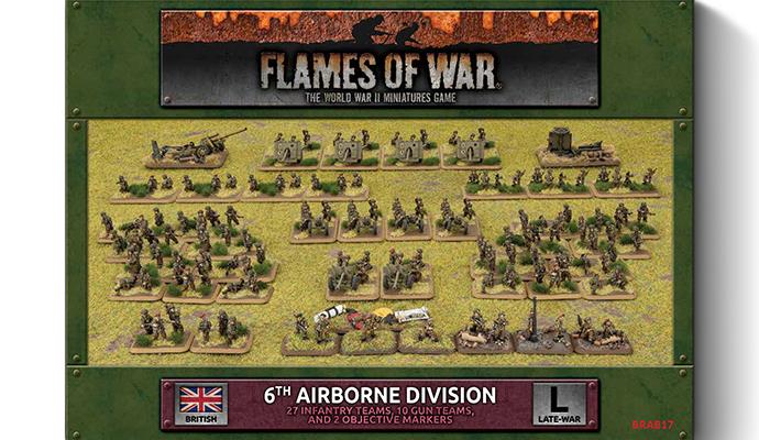 Flames of War - British 6th Airborne Army Deal - BRAB17
