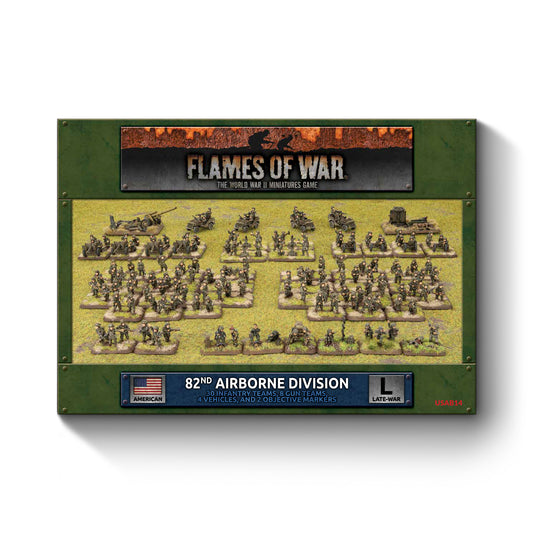 Flames of War - American 82nd Airborne Division Army Deal - USAB14