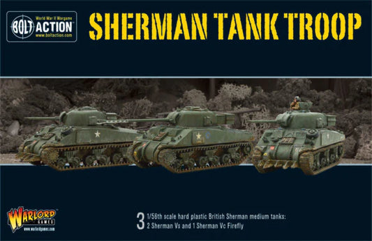 Bolt Action - Sherman Tank Troop - 28mm - Warlord Games