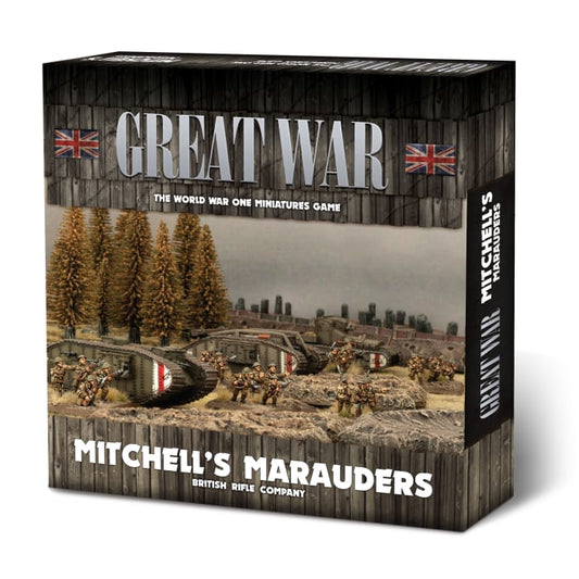 Mitchell's Marauders Starter Force - British Rifle Company - GBRAB02 - Battlefront Miniatures