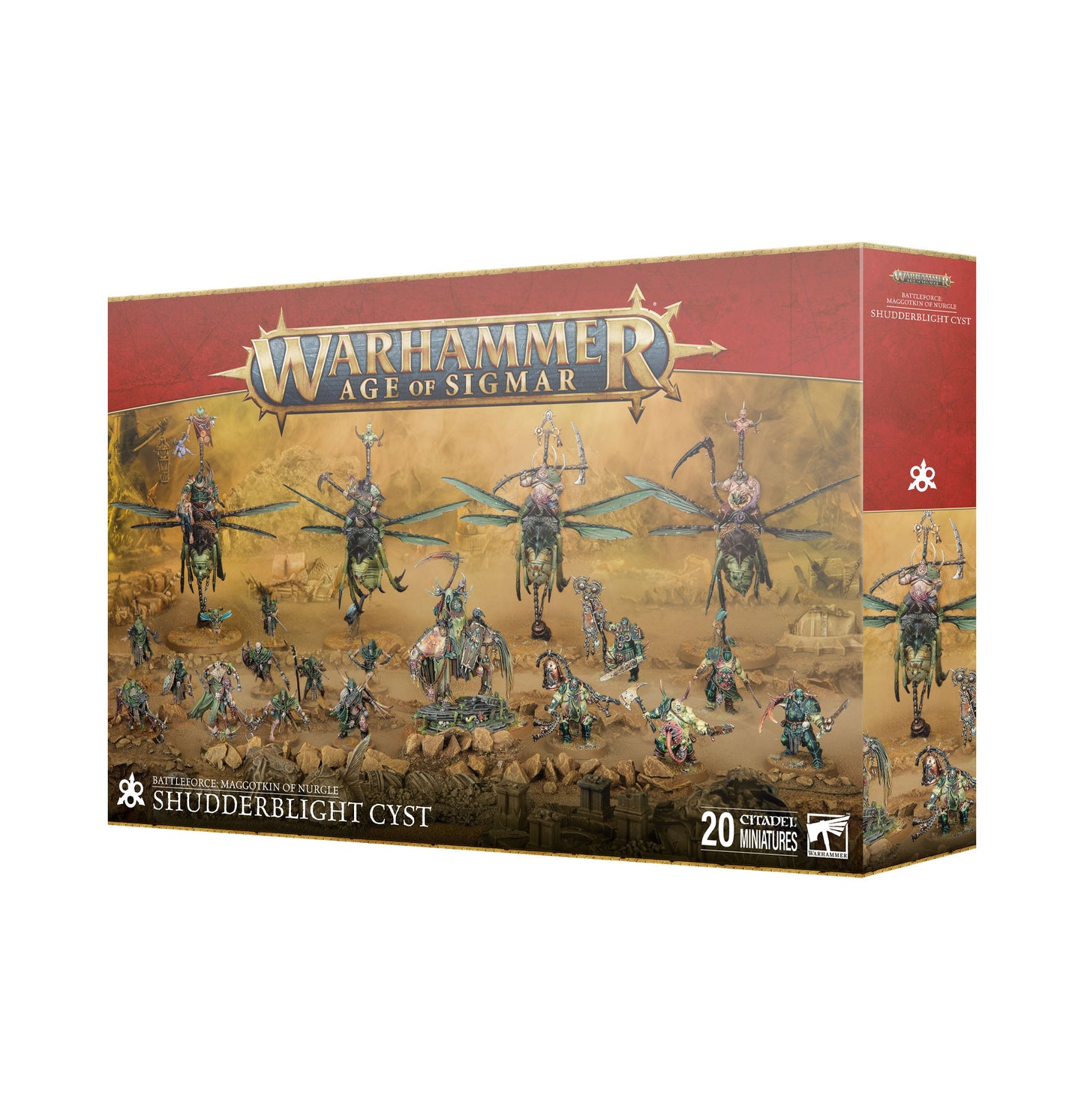 MAGGOTKIN OF NURGLE : SHUDDERBLIGHT CYST Battleforce - Warhammer Age of Sigmar - Games Workshop