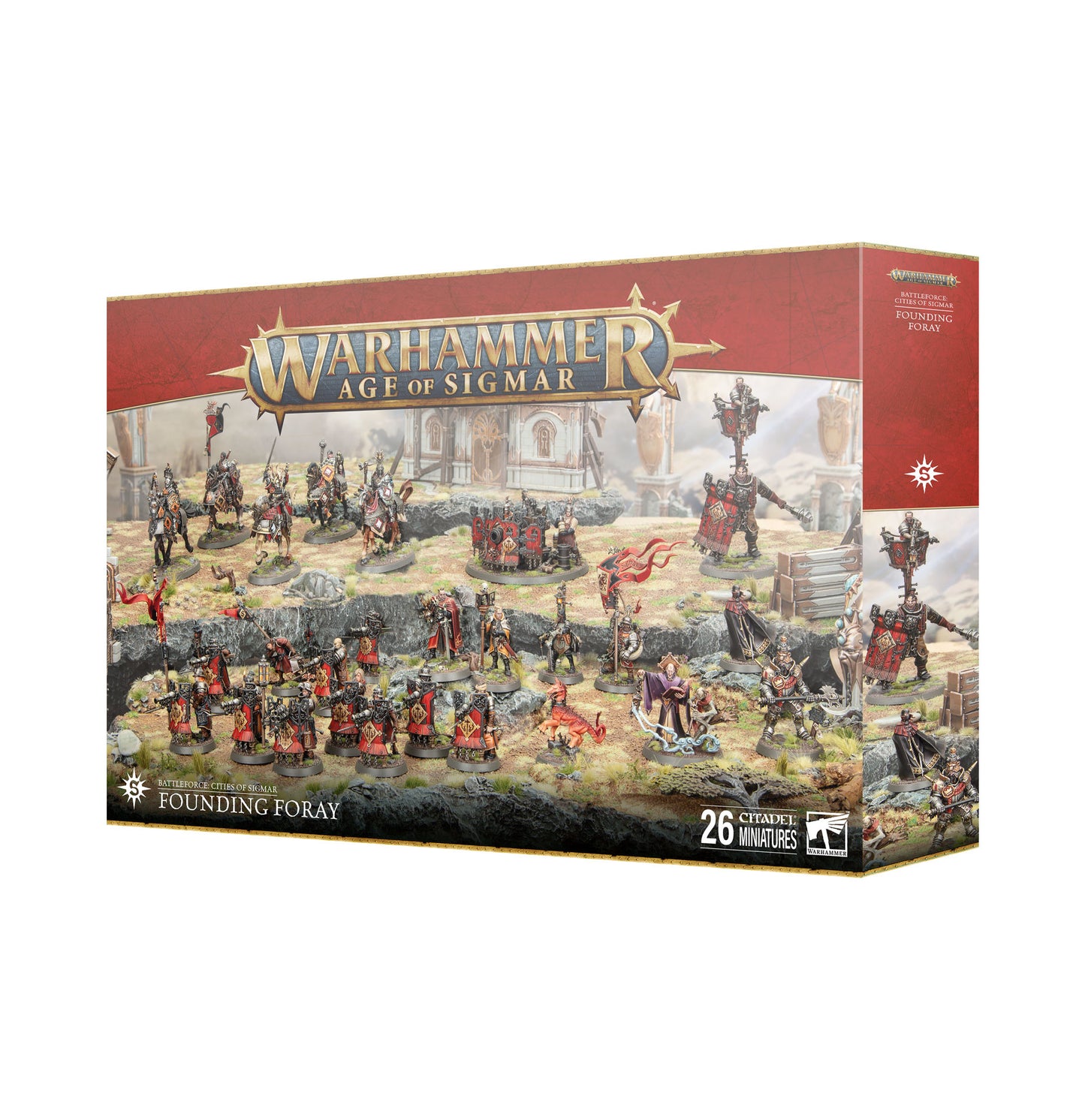 CITIES OF SIGMAR : FOUNDING FORAY Battleforce - Warhammer Age of Sigmar - Games Workshop