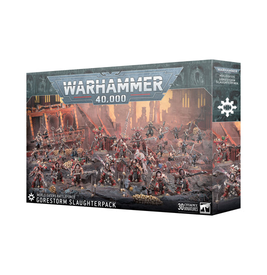 WORLD EATERS : GORESTORM SLAUGHTERPACK - Warhammer 40,000 - Games Workshop