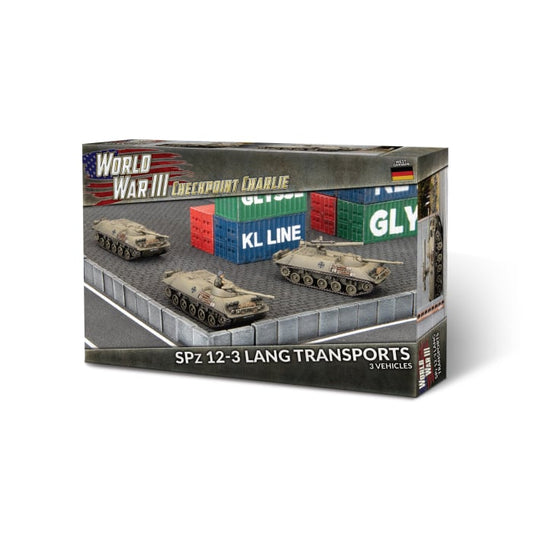 German SPz 12-3 Lang Transport Platoon - WWIII Checkpoint Charlie - TGBX22 - Battlefront Miniatures