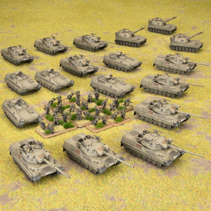 German Leopard 1 Panzerkompanie - Limited Edition - WWIII Checkpoint Charlie - TGRAB04 - Battlefront Miniatures