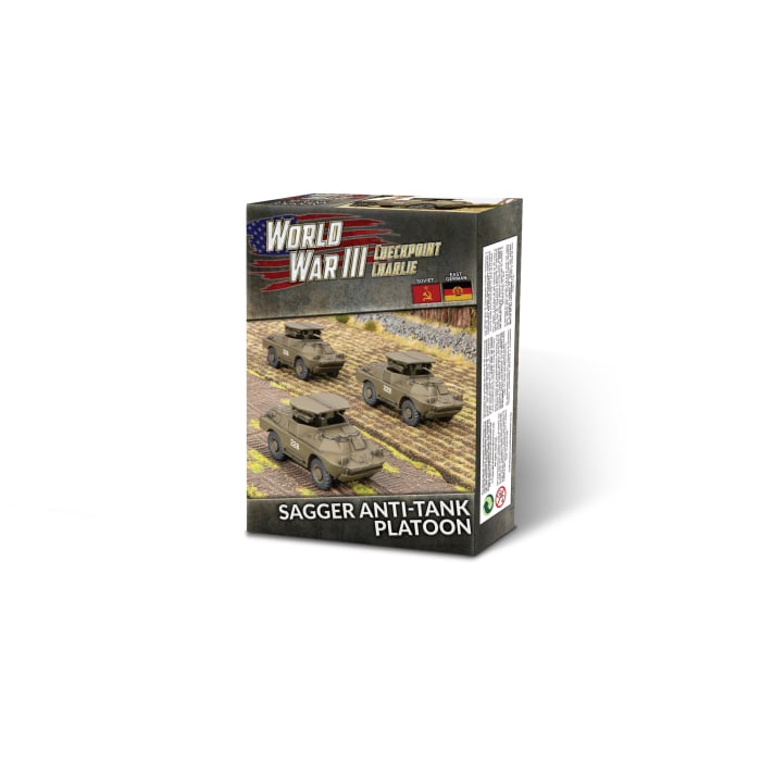 Soviet Sagger Anti-Tank Platoon - WW3 Checkpoint Charlie - TSBX38 - Battlefront Miniatures