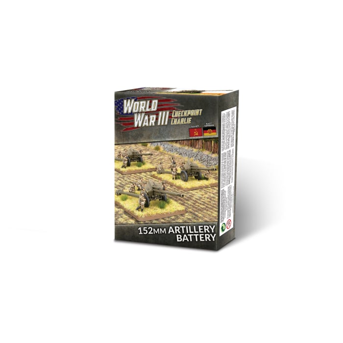 Soviet 152mm Howitzer - WW3 Checkpoint Charlie - TSBX40 - Battlefront Miniatures