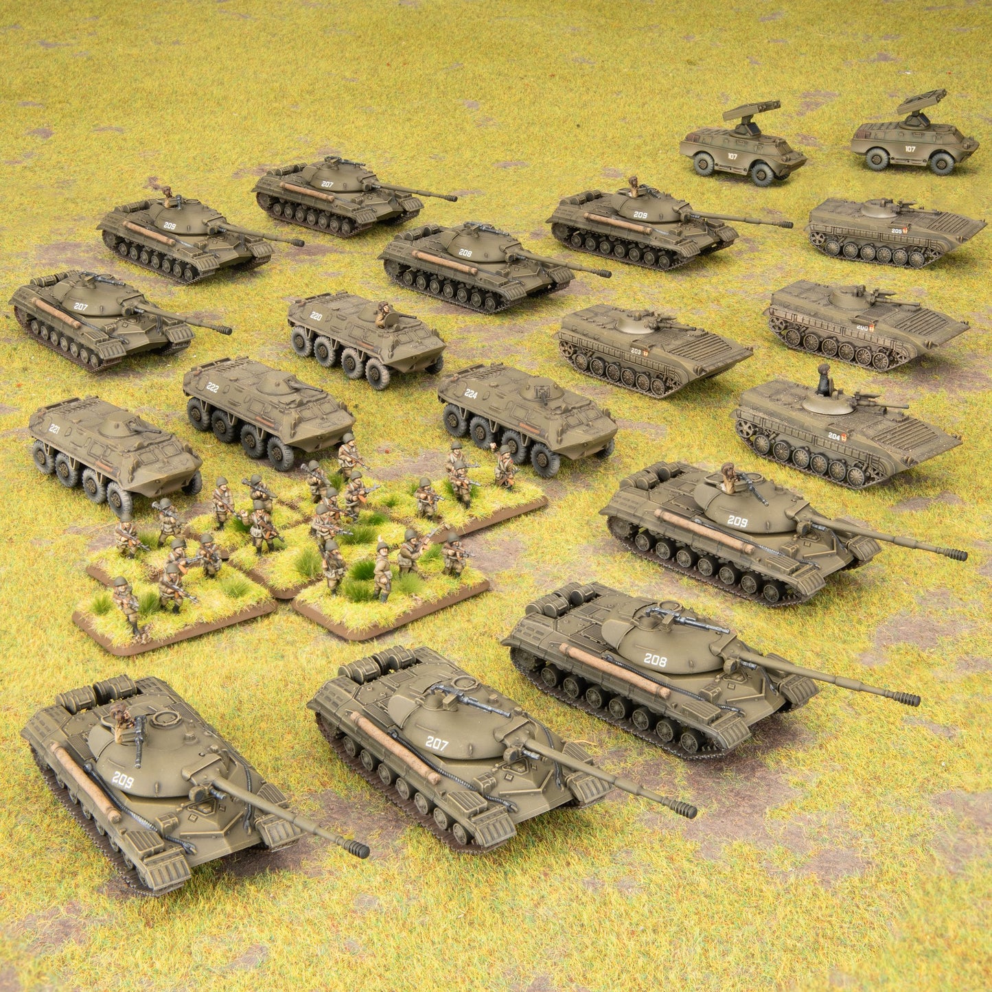 Soviet T-10M Heavy Tank Battalion - Limited Edition - WW3 Checkpoint Charlie - TSUAB07 - Battlefront Miniatures