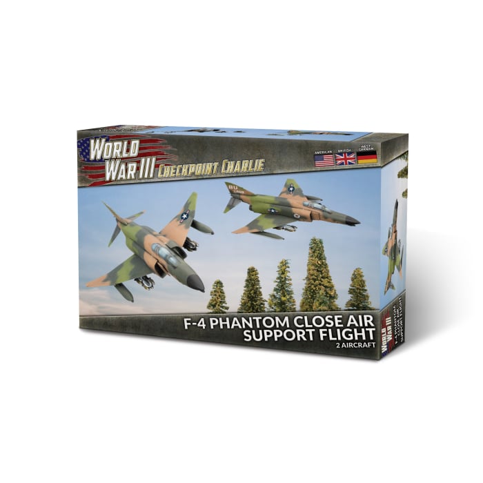 F-4 Phantom Close Air Support Flight - WW3 Checkpoint Charlie - TUBX32 - Battlefront Miniatures